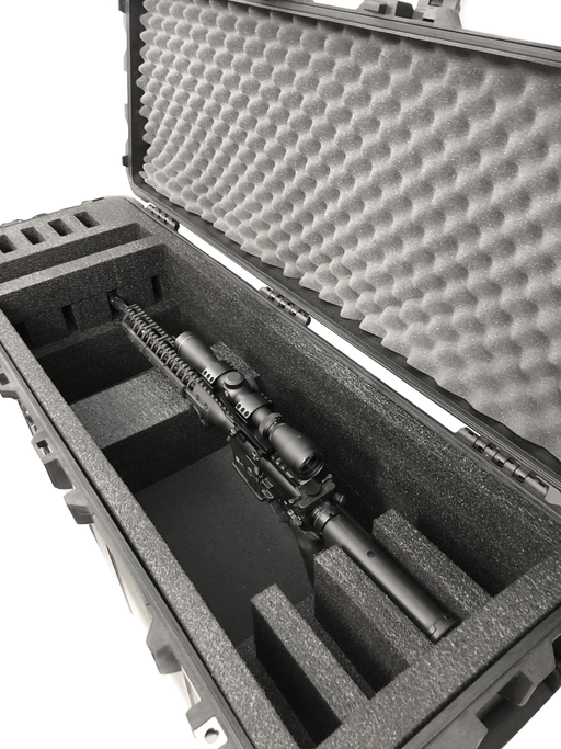 Pelican Case 1740 Foam Insert for 4 AR Rifles (Foam ONLY)-Pelican Case Foam Inserts-Cobra Foam Inserts