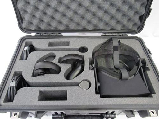 Pelican Case 1510 With Custom Foam Insert For Oculus Rift (2 Sensors) - Carry-On With Wheels-Cobra Foam Inserts-Cobra Foam Inserts