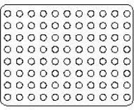 Pelican Case 1300 W/ 88 Holes for .375 Caliber Rounds-Pelican-Cobra Foam Inserts