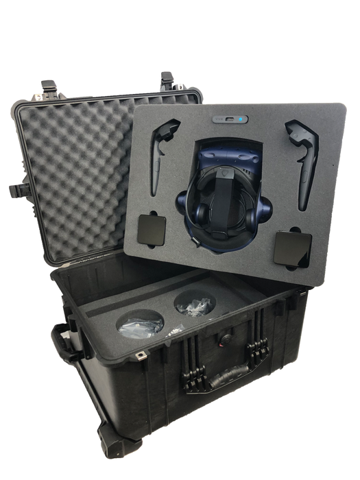 Pelican Case 1620 Foam Insert for HTC Vive VR System (FOAM ONLY)-Cobra Foam Inserts and Cases