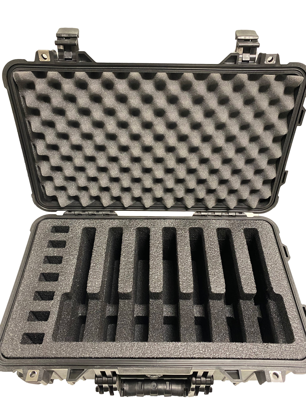 Pelican Case 1510 Range Case Foam Insert for 7 Handguns and Magazines —  Cobra Foam Inserts and Cases