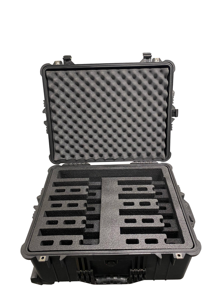 Pelican Case 1600 Range Case for 8 Handguns and Magazines (FOAM ONLY)