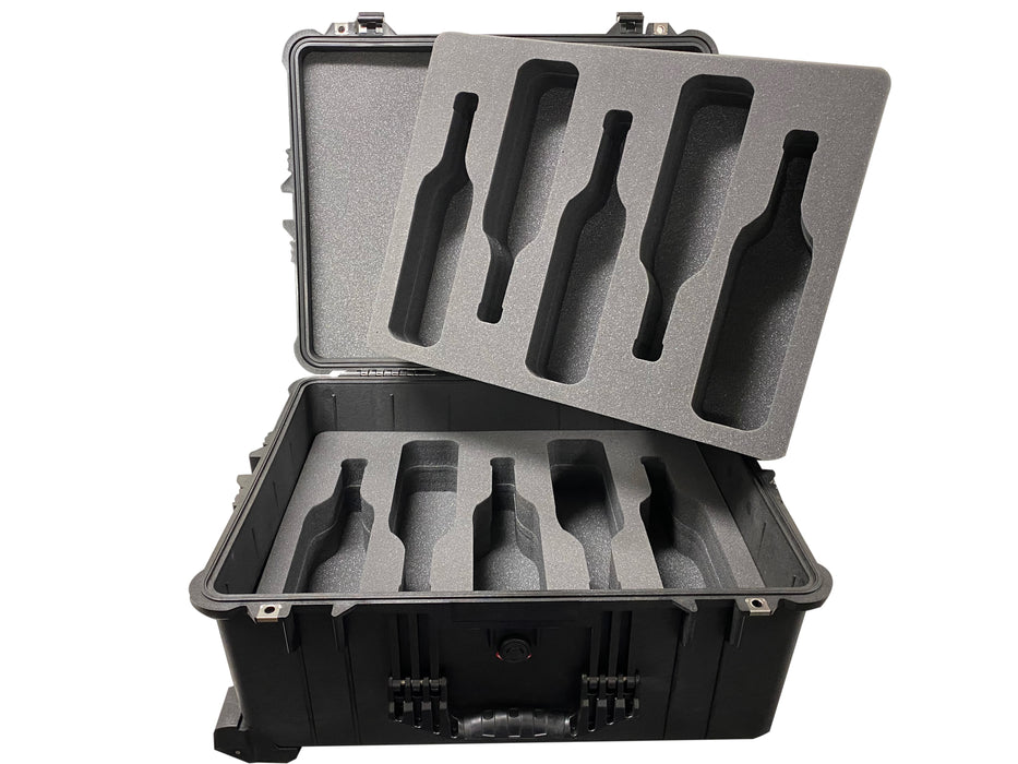Custom Prescored Cubed Foam Insert For Pelican 1060 & Seahorse SE56 Cases – Charcoal