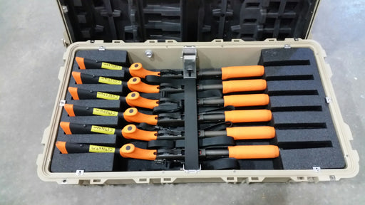 Pelican Case 1780 Foam Insert for 6 Shotguns (Foam ONLY)