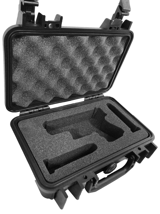 Pelican Case 1170 Custom Insert for Glock 19 (Gen 5) & Magazines (Foam ONLY)- HandGun Case Foam Insert