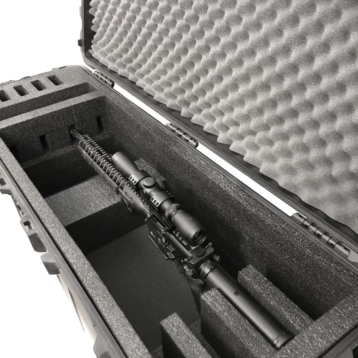 Pelican Case 1740 Foam Insert for 4 AR Rifles (Foam ONLY) — Cobra Foam
