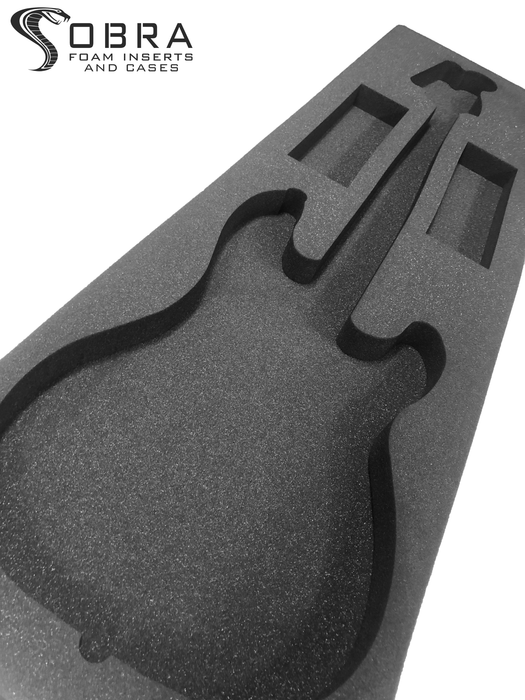 Hard Sided Guitar Case Foam Insert (FOAM ONLY) — Cobra Foam Inserts and  Cases