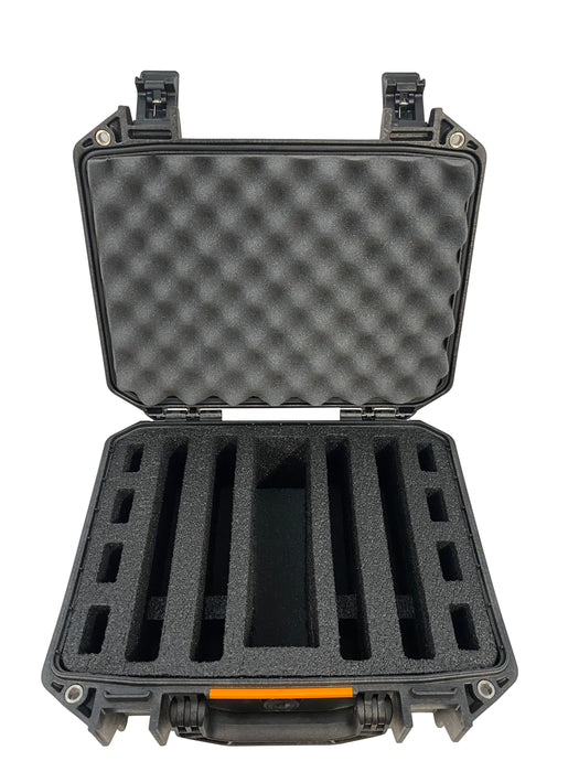 Pelican Vault Case V200 Range Case Foam Insert for 4 Handguns and Magazines- Pelican Case Foam Insert