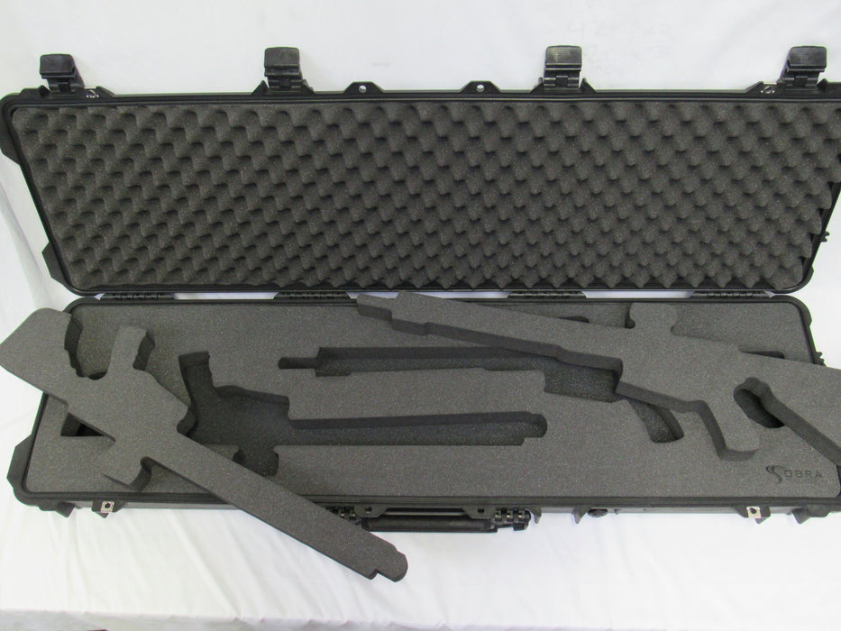Pelican Case 1750 for 2 Rifle in Polyurethane Foam (CASE & Foam) — Cobra Foam  Inserts and Cases