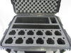 SKB case 3i-2217-8 with Custom Foam Insert for 12 Motorola CP200 Walkie Talkie Radios (CASE & - Cobra Foam Inserts and Cases