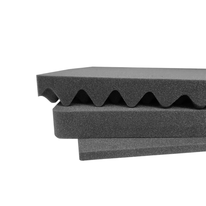 Replacement Pluck Foam Insert Middle Piece For Pelican 1500 Case - Custom Fit Protective Foam