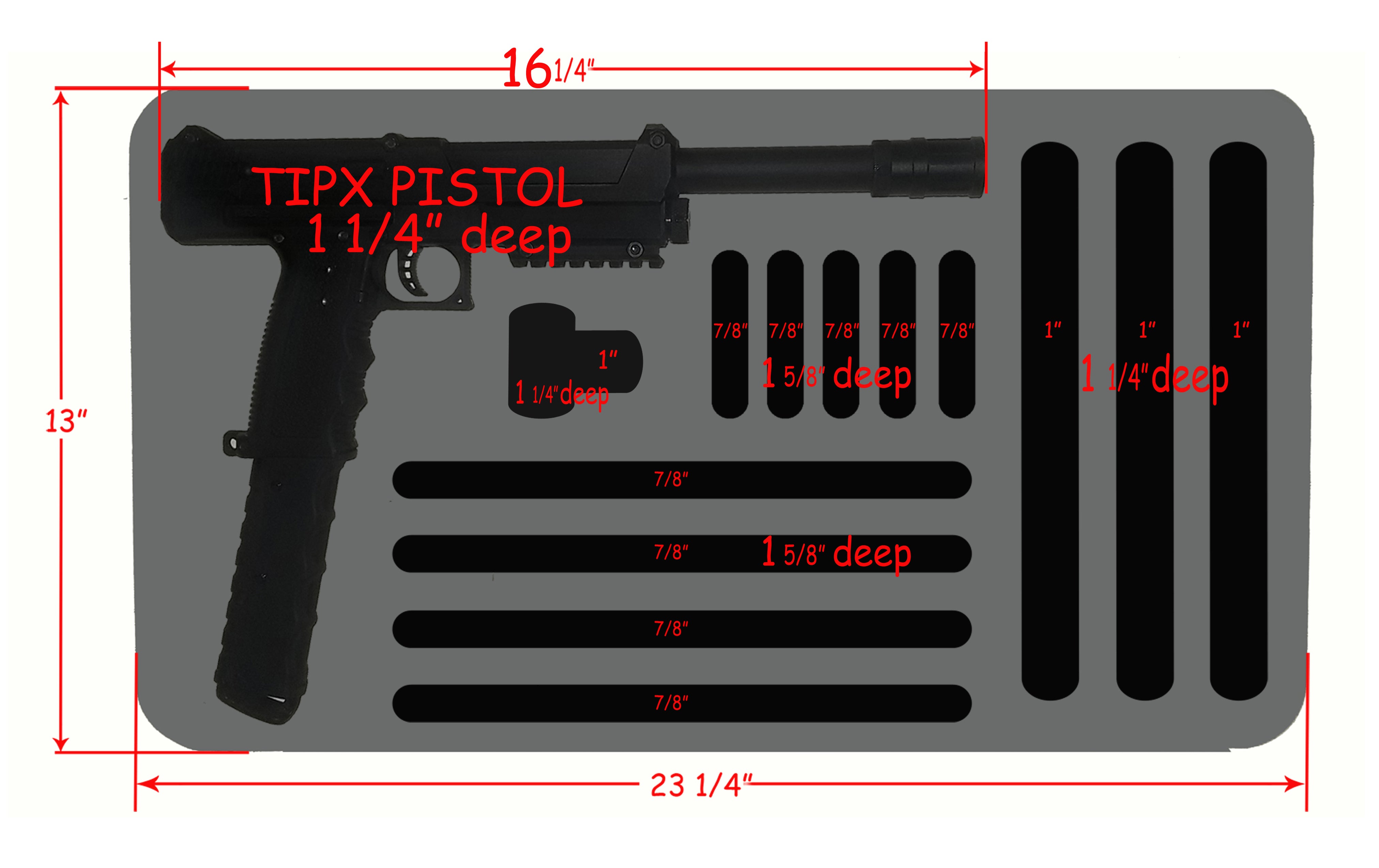 Custom Size Crosslink Foam, Crosslink Foam — Cobra Foam Inserts and Cases