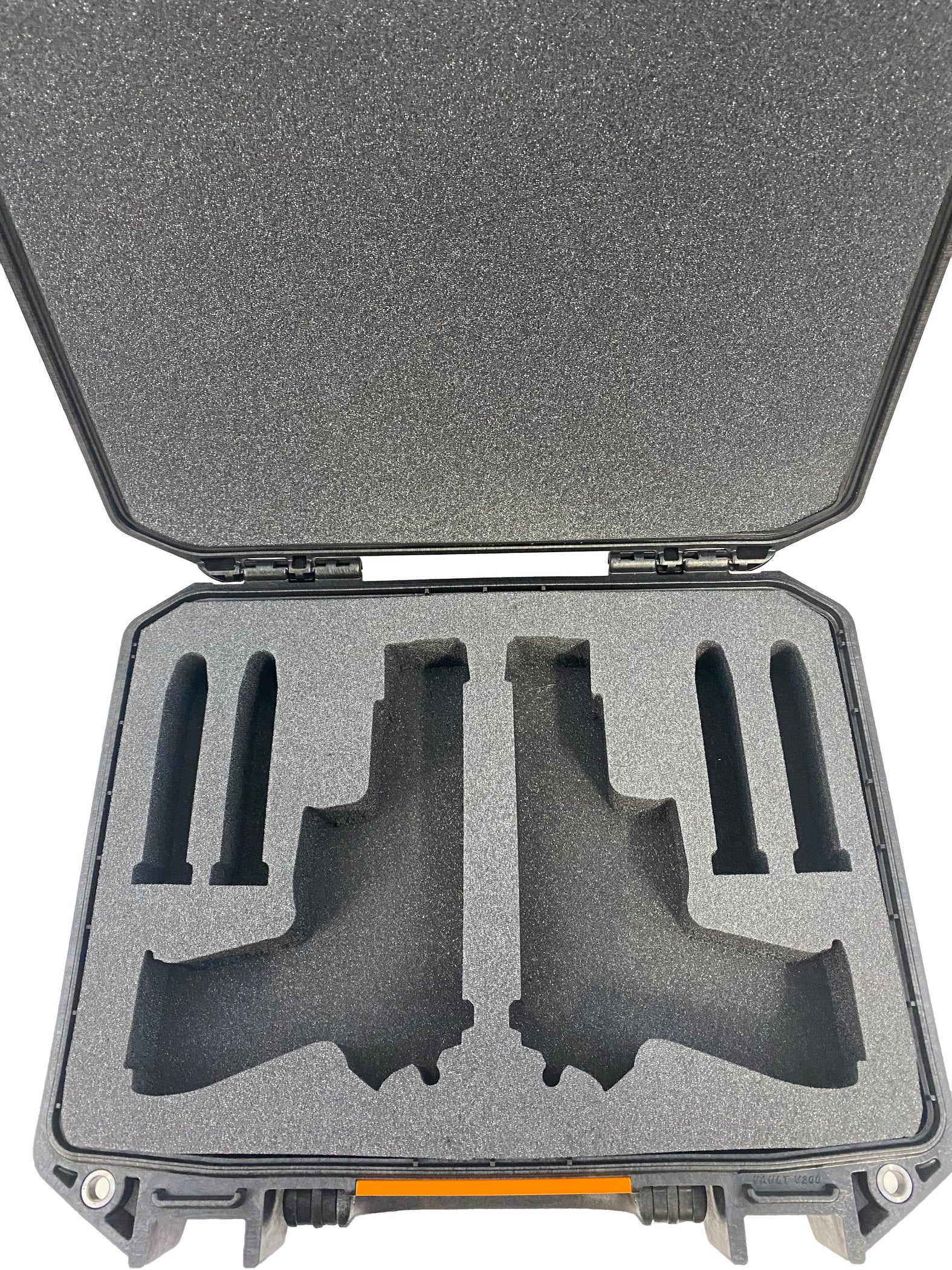 Pelican Vault Case V200 Foam Insert For 2 Handguns & Magazine - Cobra