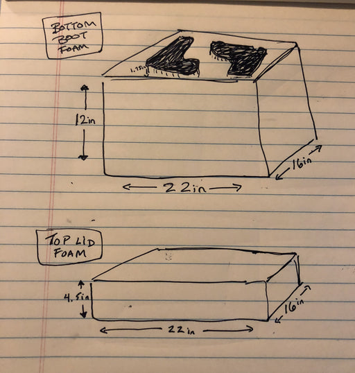 Custom Boot Foam Insert-Cobra Foam Inserts and Cases