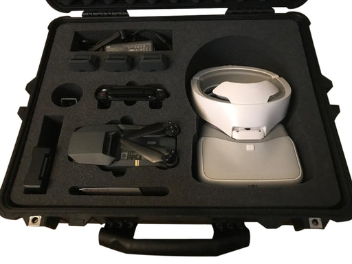Pelican Case 1600 Foam Insert for DJI Goggles and Mavic Drone (Foam ONLY)
