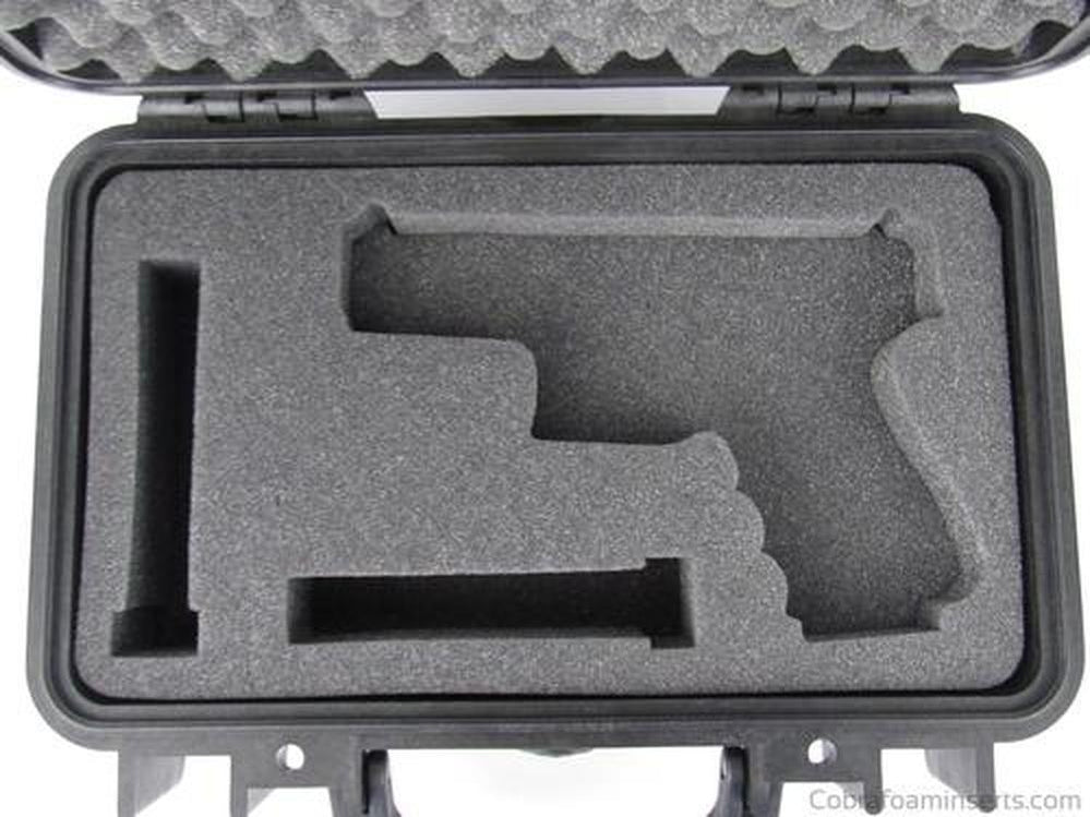 Pelican Case 1170 Custom Foam Insert for Glock 42 & Magazines — Cobra