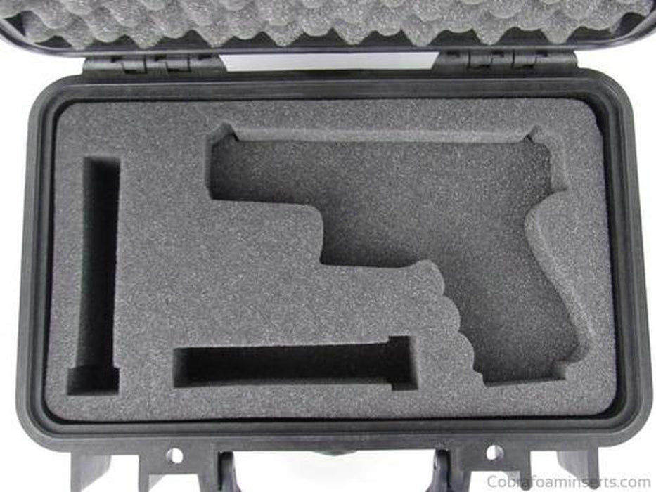 Precut - Pelican Case 1170 Custom Foam Insert For Glock 23 Handgun And 2 Magazines (Foam Only)