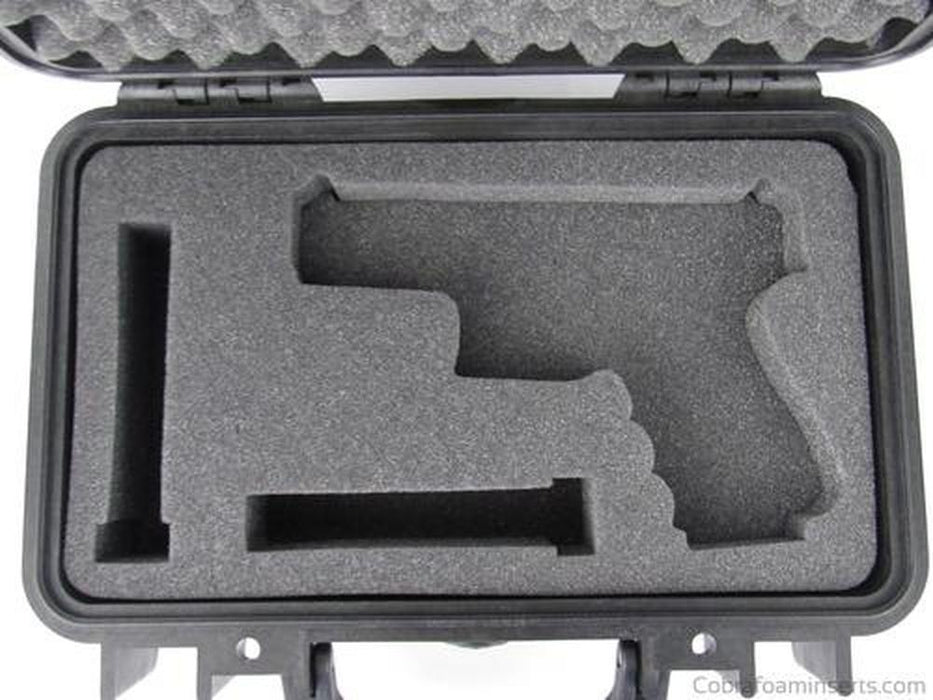 Pelican Case 1170 With Custom Insert for Glock 19 & Magazines-Pelican-Cobra Foam Inserts
