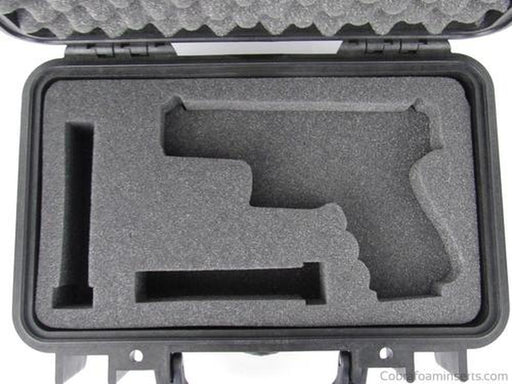 Pelican Case 1170 With Custom Insert for Springfield XD9 & Magazines (CASE & FOAM)-New-Cobra Foam Inserts