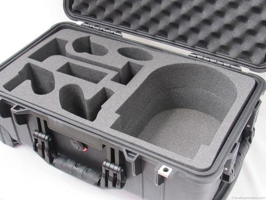 Precut - Pelican Case 1510 With Custom Foam Insert For Oculus Rift - Carry-On With Wheels