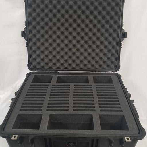 Pelican Case 1610 with Foam Insert for 40 tablets and Accessories (CASE & FOAM)-Pelican-Cobra Foam Inserts