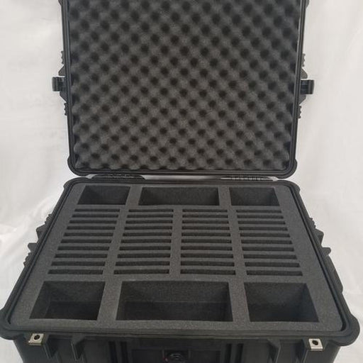 Pelican Case 1610 with Foam Insert for 40 tablets and Accessories (CASE & FOAM)-Pelican-Cobra Foam Inserts