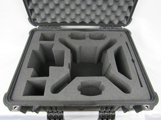 Pelican Case 1610 with Foam Insert for Phantom 3 Drone (Propellers On)-Cobra Foam Inserts and Cases