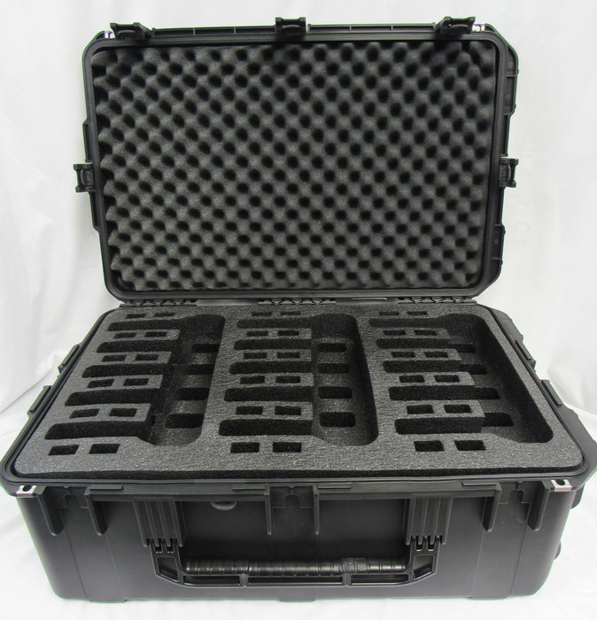 Pelican Case 1650 Foam Insert for 15 Handgun - Range Case (FOAM ONLY)-Cobra Foam Inserts and Cases