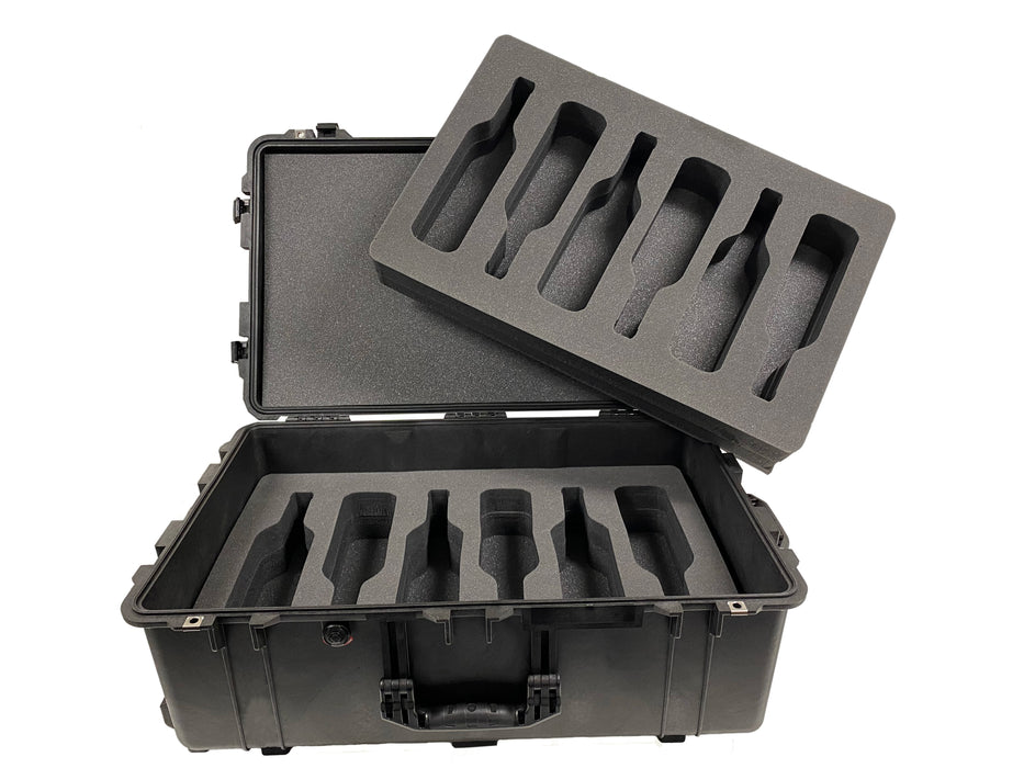 Pelican Air Case 1615 Foam Insert Set for 12 bottles (CASE & FOAM)-Cobra Foam Inserts and Cases
