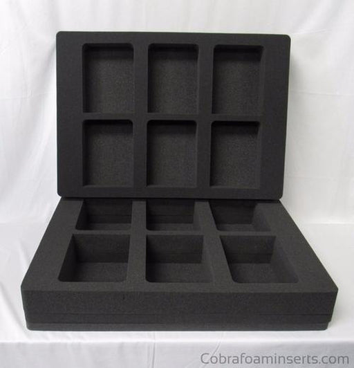 Precut - Zebra ZD500 Barcode Printer Case Foam For Pelican 1730 (FOAM ONLY)